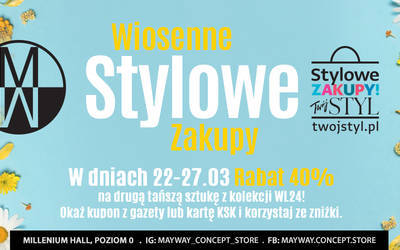 Stylowe zakupy- wiosenna akcja rabatowa - 4