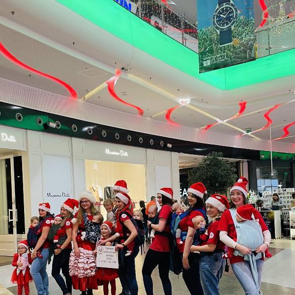 Chustowy flash mob