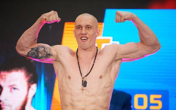 Oficjalna Ceremonia Ważenia zadowdników Knockout Boxing Night 27 - 57