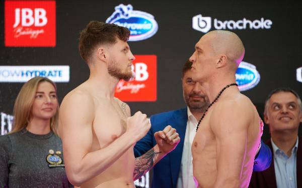 Oficjalna Ceremonia Ważenia zadowdników Knockout Boxing Night 27 - 60