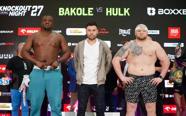 Oficjalna Ceremonia Ważenia zadowdników Knockout Boxing Night 27 - 68