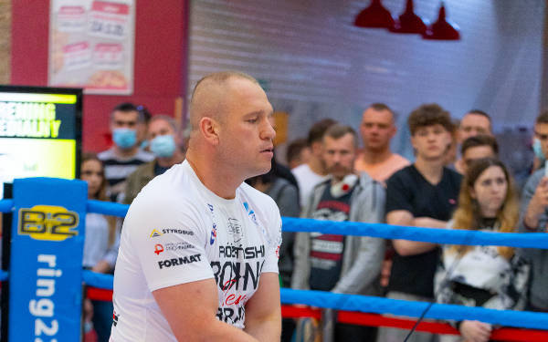 Trening medialny zawodników gali Knockout Boxing Night 15  - 42