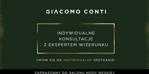 Ekspert Wizerunku w salonach Giacomo Conti