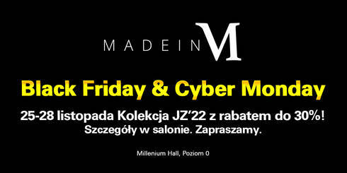 Black Friday i Cyber Monday made in M