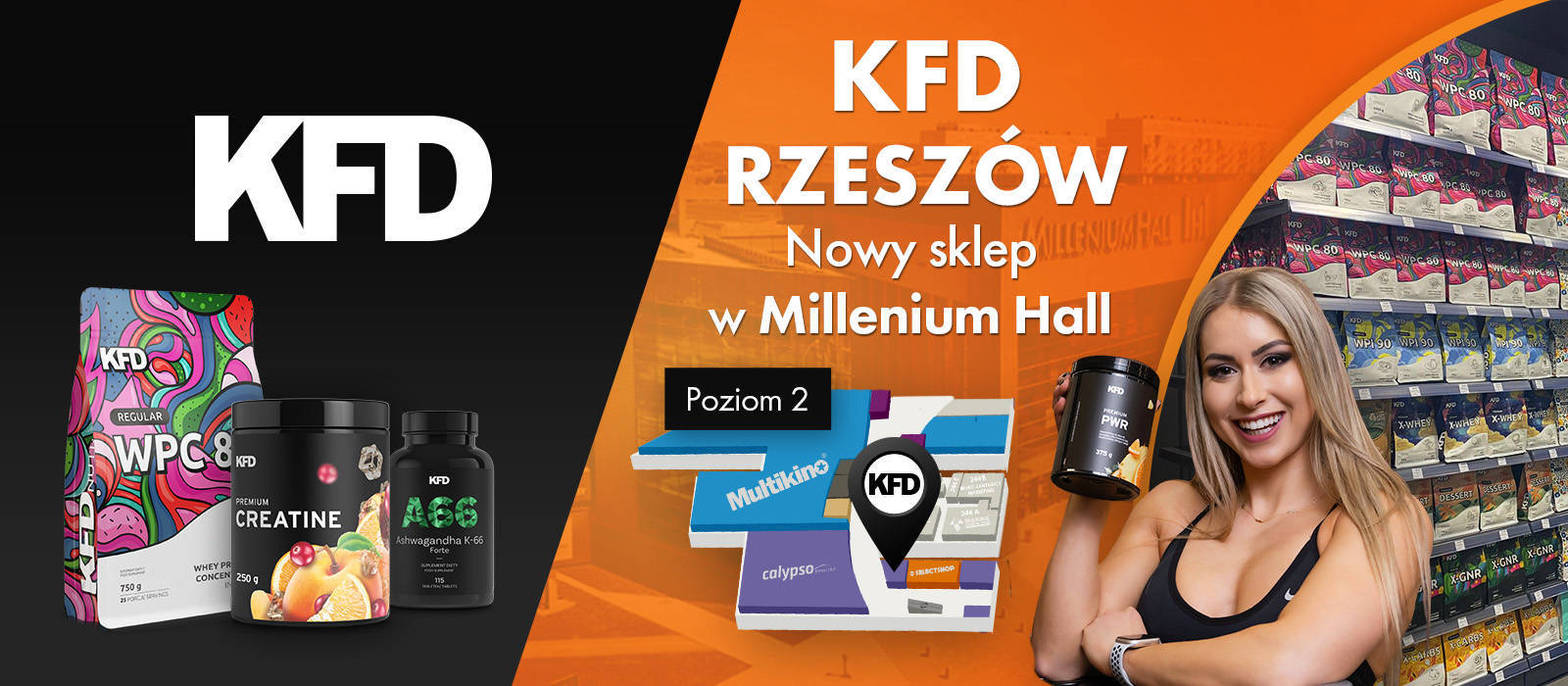 KFD nowy sklep w Millenium Hall - 1