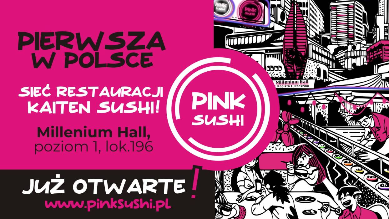 PINK SUSHI już otwarte! - 1