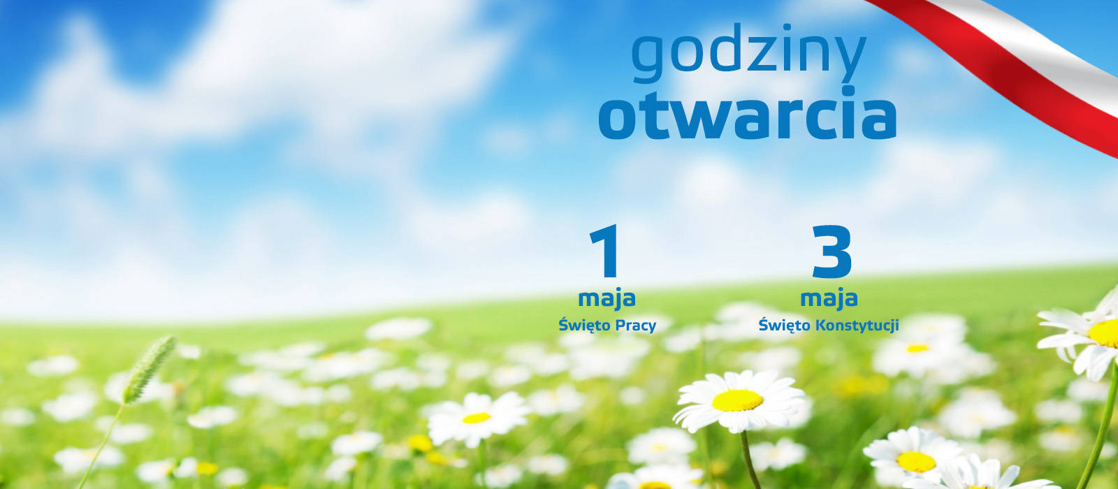 Godziny otwarcia - Majówka - 1