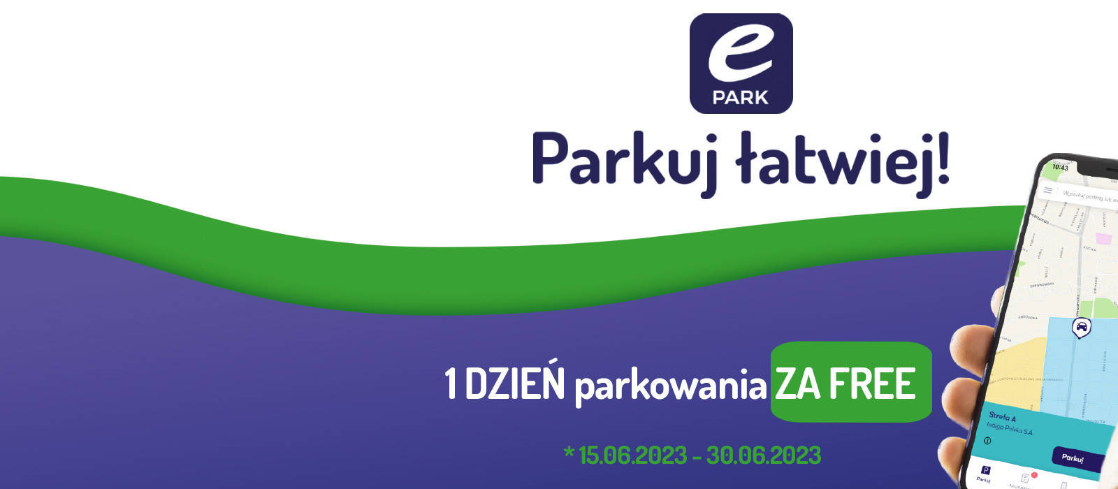 Parkuj za FREE przez CAŁY DZIEŃ - 1