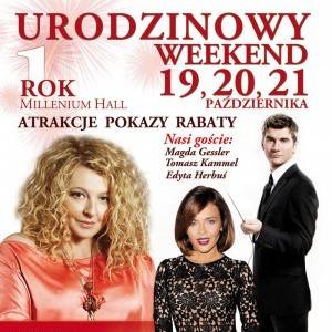 Urodzinowy Weekend Millenium Hall - 19, 20, 21 października  - 1