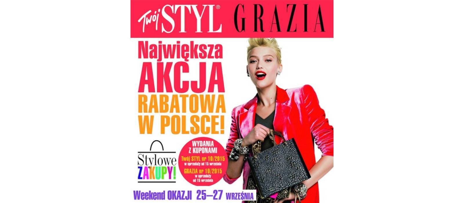 Akcja rabatowa z magazynami Twój Styl i Grazia - 1