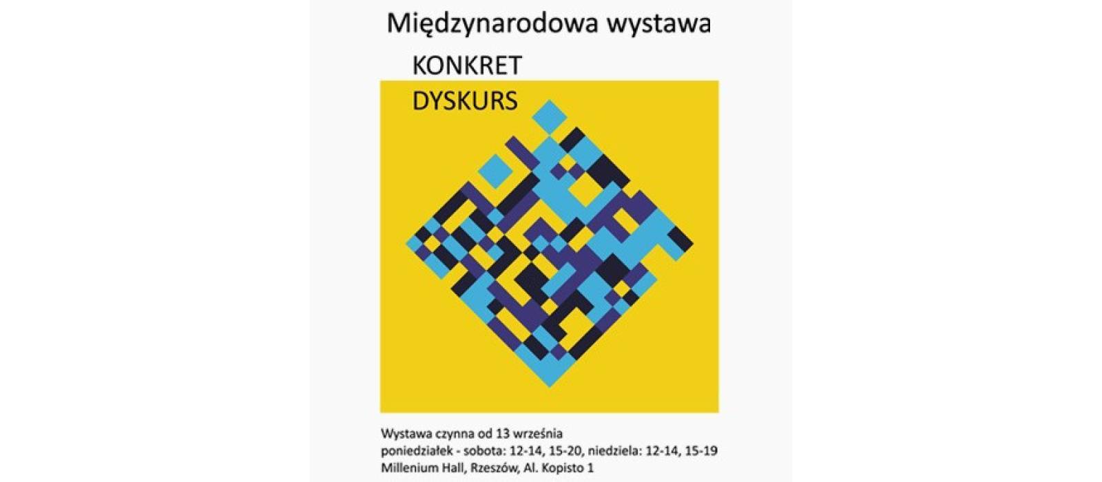 Międzynarodowa wystawa KONKRET / DYSKURS  - 1