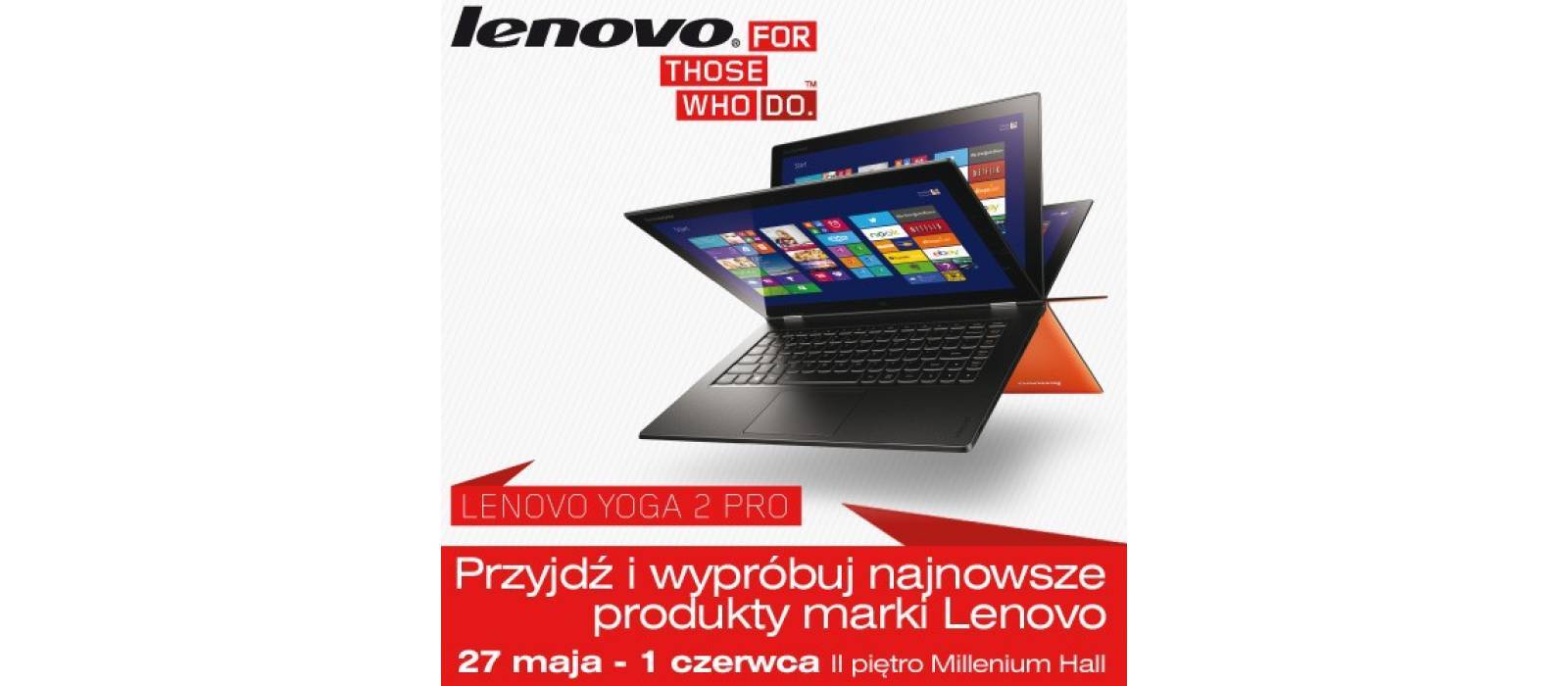 Przyjdź i wypróbuj produkty Lenovo - 1