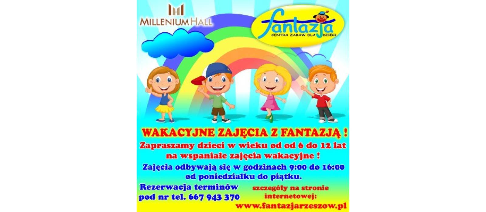 Wakacyjne zajęcia w Centrum Zabaw Fantazja - 1
