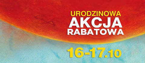 Urodzinowa akcja rabatowa!