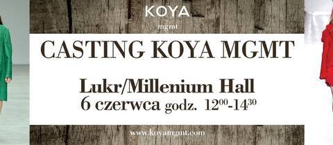 KOYA mgmt zaprasza na casting