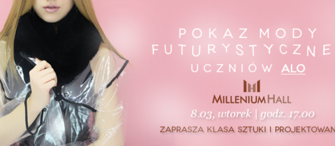 Futurystyczny pokaz mody w Millenium Hall