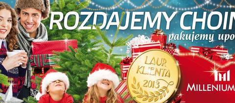 Rozdajemy choinki, pakujemy upominki!