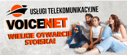 Otwarcie stoiska Voice Net