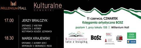 Spotkanie z prof. Jerzym Bralczykiem i Markiem Krajewskim