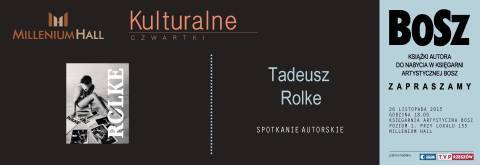 Spotkanie autorskie z Tadeuszem Rolke