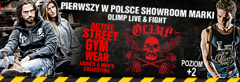 Pierwszy w Polsce salon marki Olimp Live & Fight