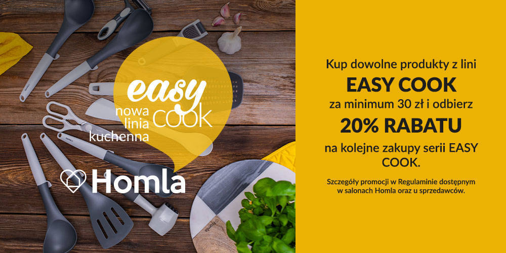 Nowa seria kuchenna EASY COOK w HOMLA - 1