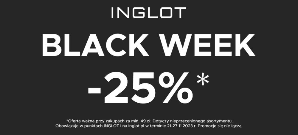 Black Friday w Inglot - 1