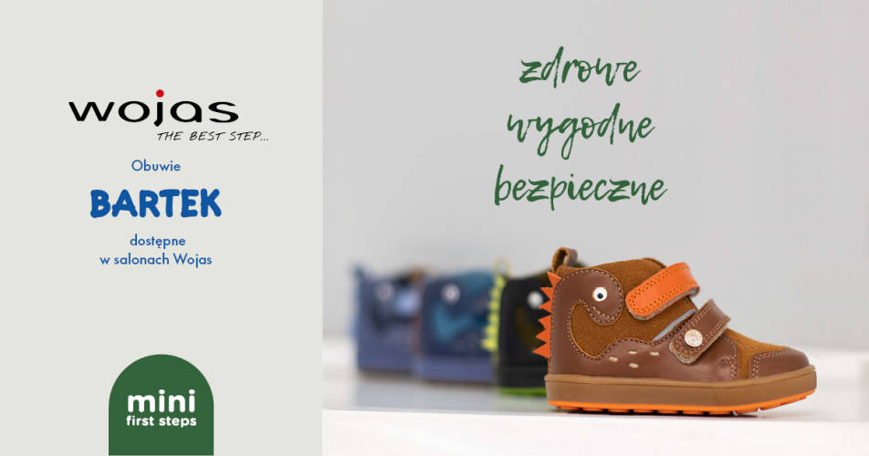 MINI FIRST STEPS – nowości od marki BARTEK w salonach Wojas - 1