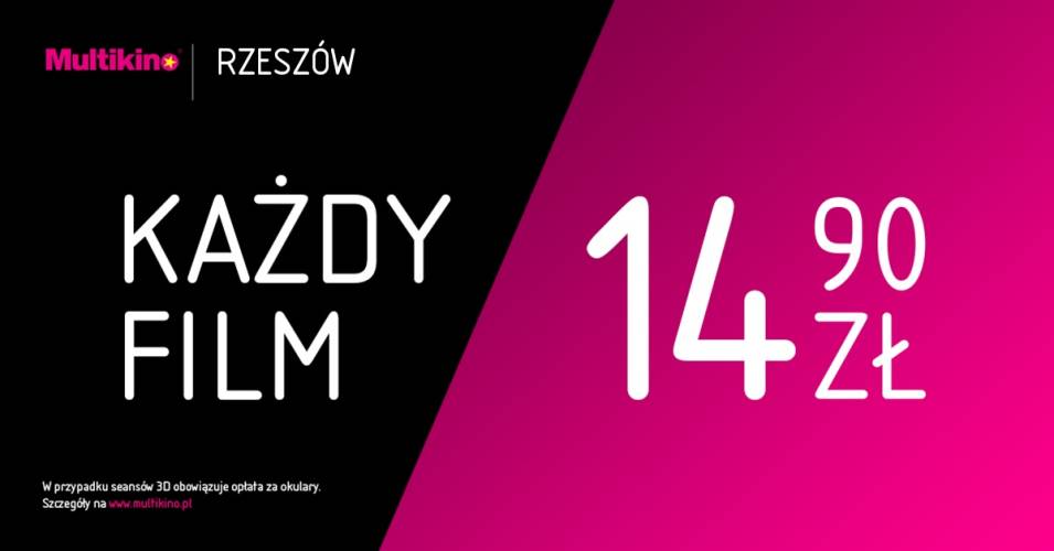 Multikino Rzeszów z biletami za 14,90 zł! - 1