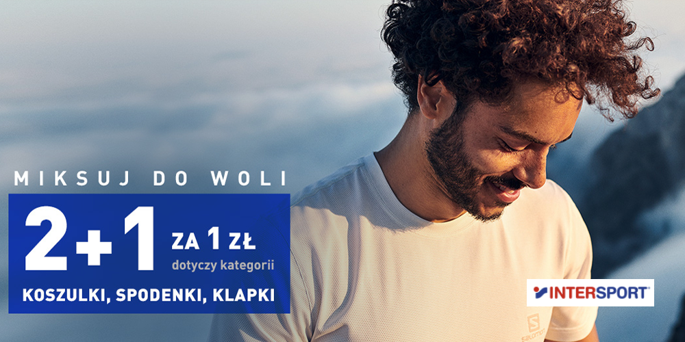 INTERSPORT 2+1 za 1 zł miksuj do woli - 1