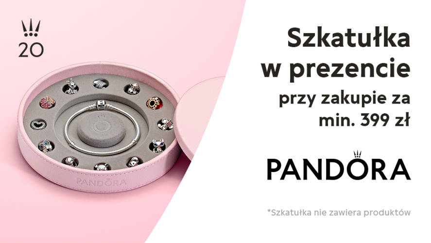 Szkatułka w prezencie przy zakupie za min. 399 zł w PANDORA - 1