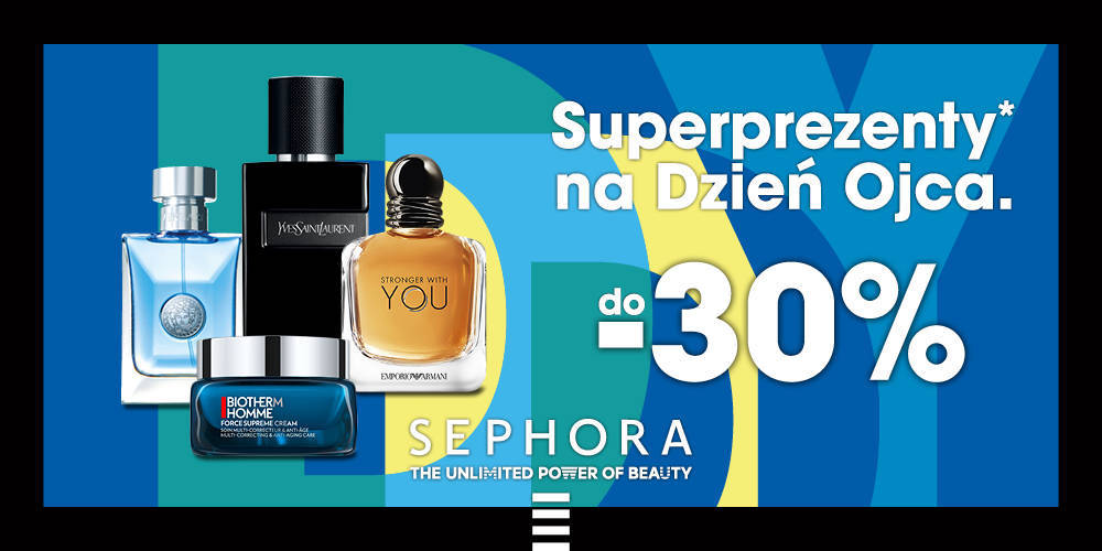 Sephora superprezenty na Dzień Ojca do -30% - 1