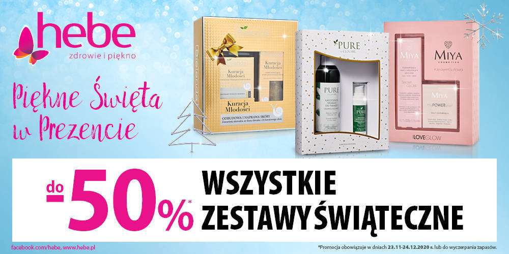 WSZYSTKIE ZESTAWY ŚWIĄTECZNE do -50% w HEBE - 1