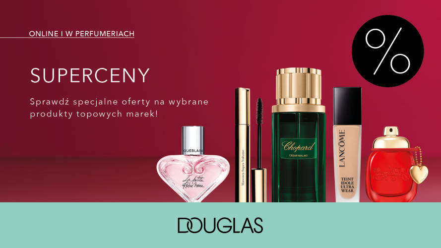 SUPERCENY W PERFUMERIACH DOUGLAS - 1